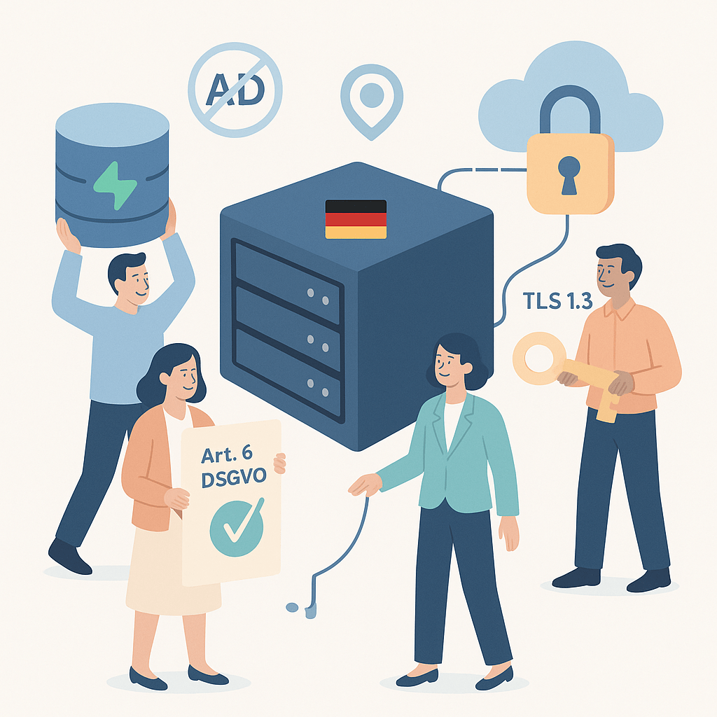 DSGVO-Sicherheit und Datenschutz für deutsche Schulen